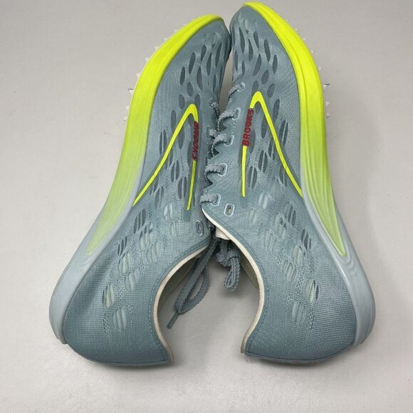 Brooks ELMN8 7 Running Track Spikes Unisex Mens 13 Blue Track & Field New - Picture 7 of 11